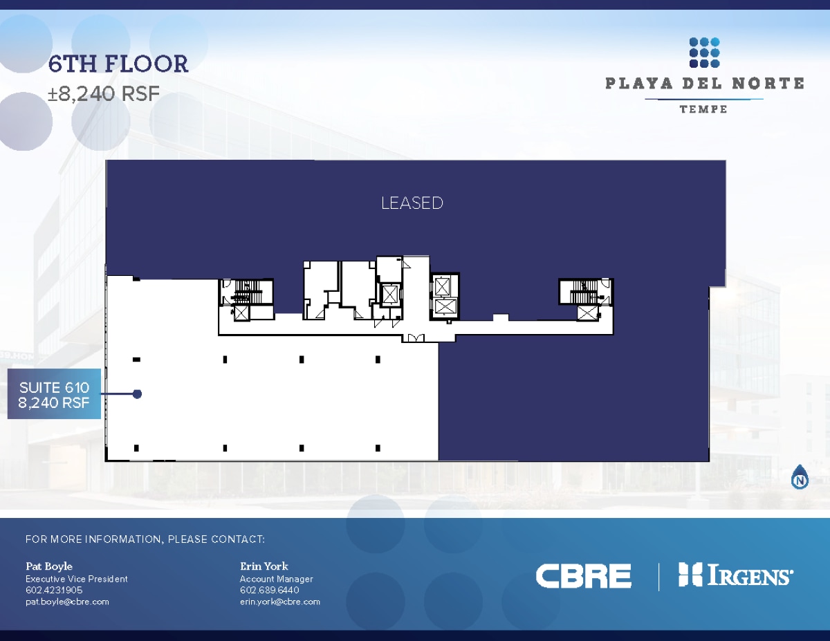 999 E Playa Del Norte, Tempe, AZ for lease Floor Plan- Image 1 of 1