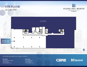 999 E Playa Del Norte, Tempe, AZ for lease Floor Plan- Image 1 of 1