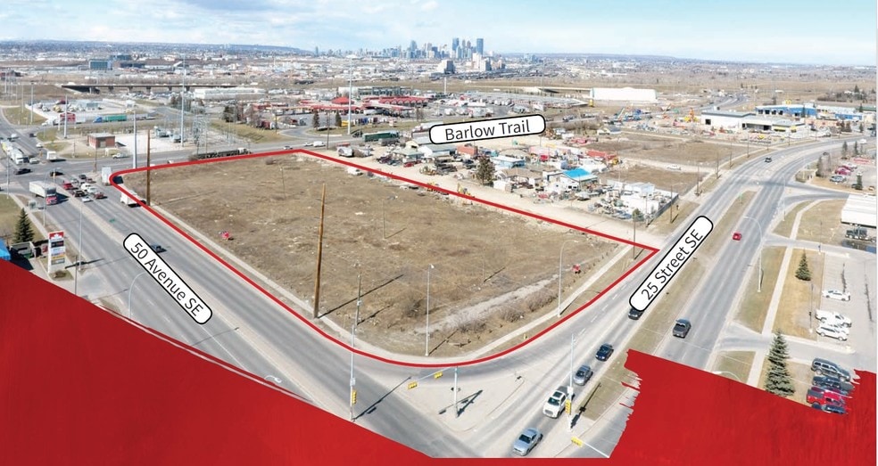2525 49 Av SE, Calgary, AB for sale - Aerial - Image 3 of 5
