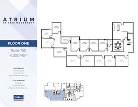 1333 W McDermott Dr, Allen, TX à louer Plan d’étage- Image 1 de 1