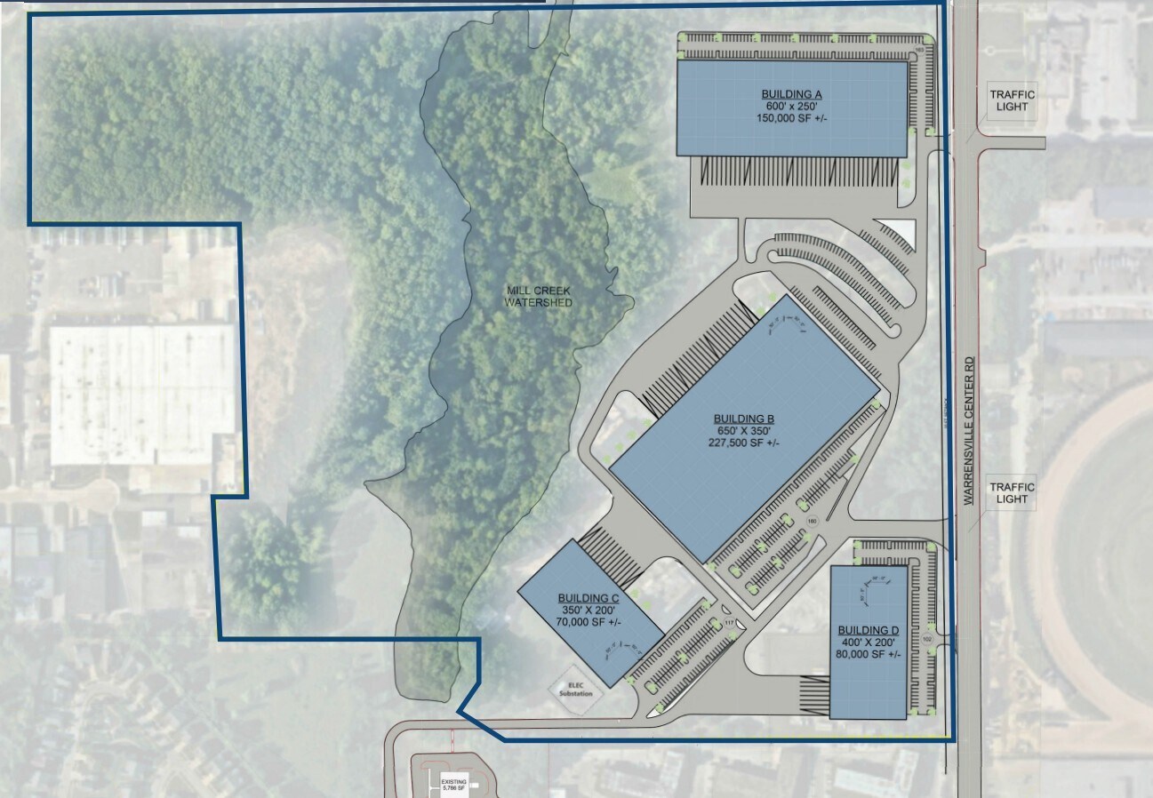4440 Warrensville Center Rd, Cleveland, OH à louer Plan de site- Image 1 de 3