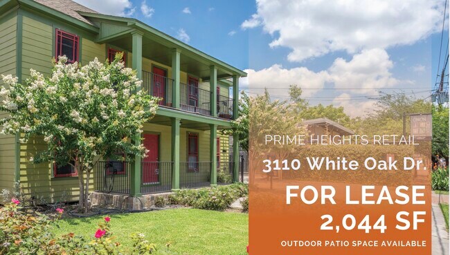 Plus de détails pour 3110-3112 White Oak Dr, Houston, TX - Commerce de détail à louer