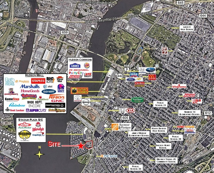 321 State Route 440, Jersey City, NJ for lease - Aerial - Image 1 of 1