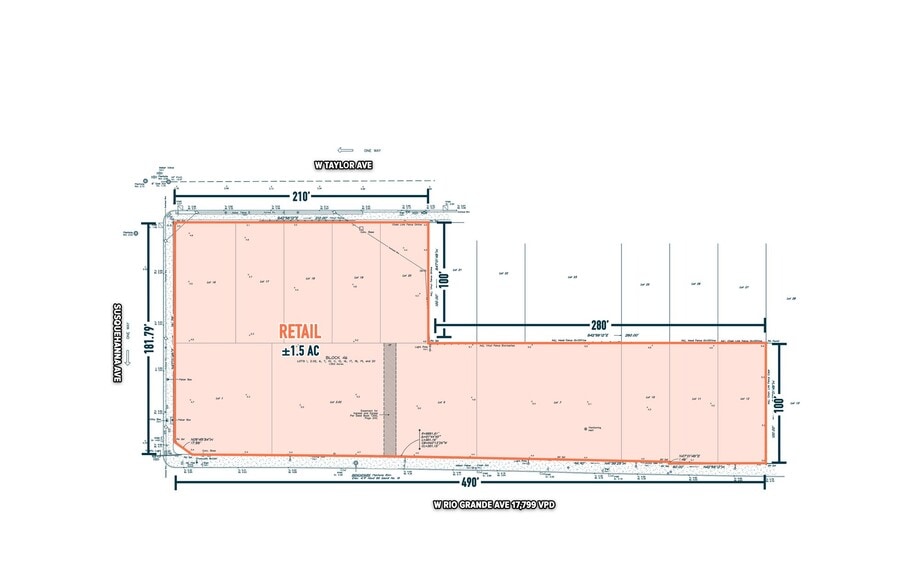 437-447 W Rio Grande Ave, Wildwood, NJ for lease - Site Plan - Image 2 of 2