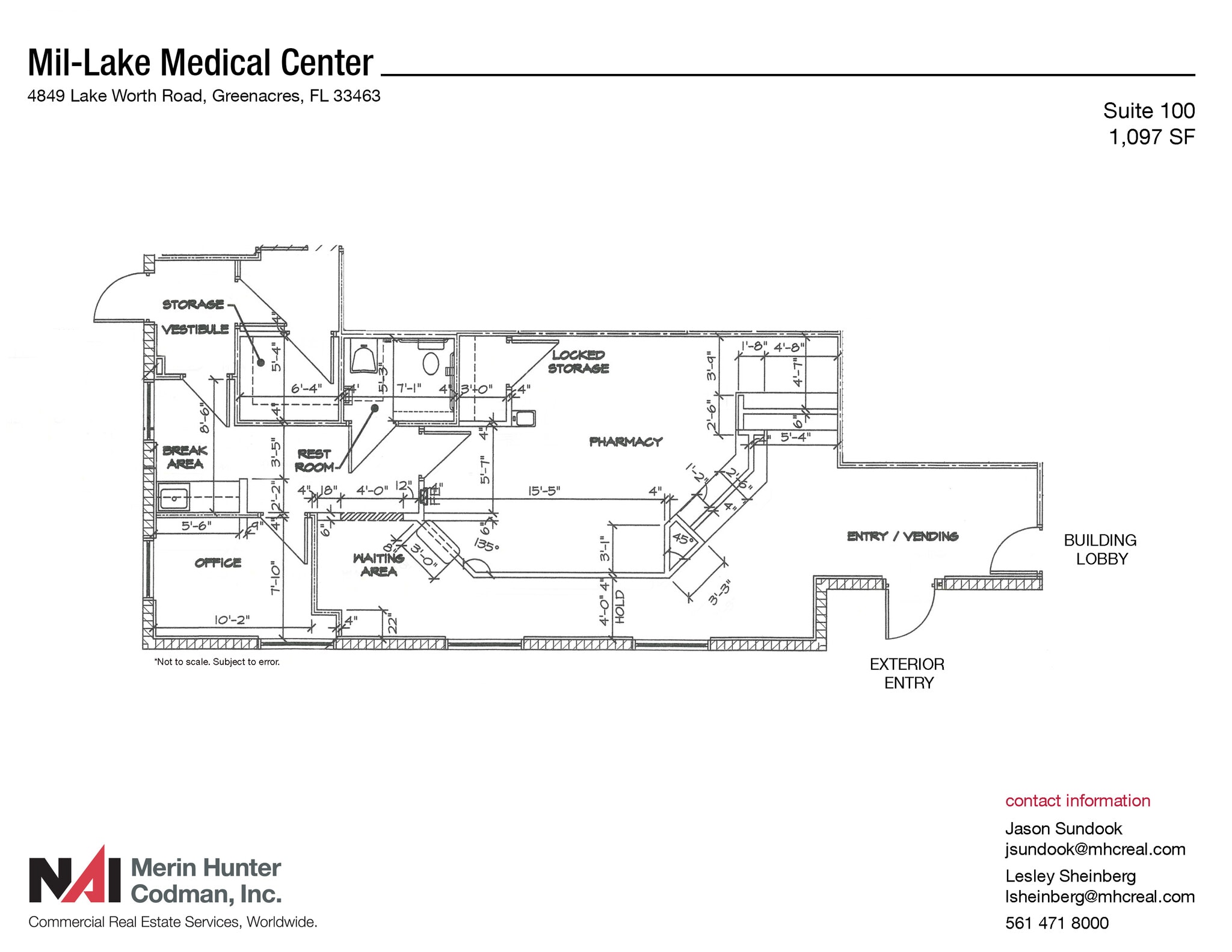 4849 Lake Worth Rd, Greenacres, FL for lease Floor Plan- Image 1 of 1