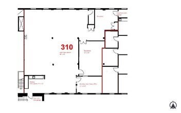 248-264 The Esplanade, Toronto, ON à louer Plan d’étage- Image 1 de 1