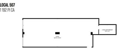 6600 Rue Saint-Urbain, Montréal, QC à louer Plan d’étage- Image 1 de 1