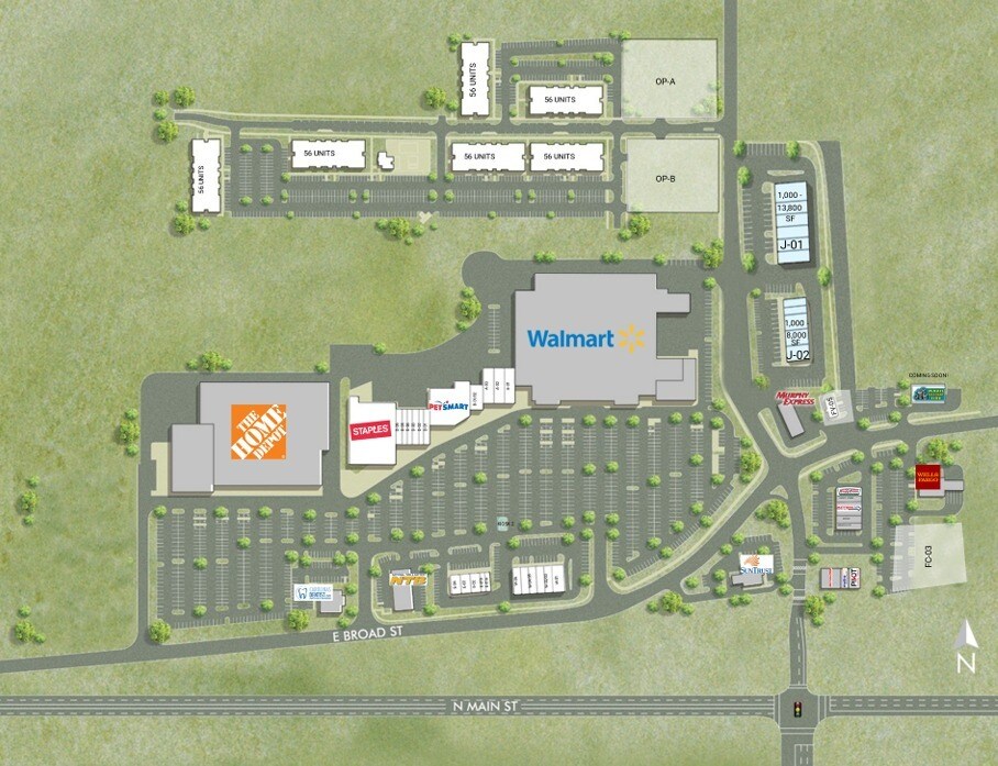 732 N Judd Pky NE, Fuquay Varina, NC à louer Photo du bâtiment- Image 1 de 2