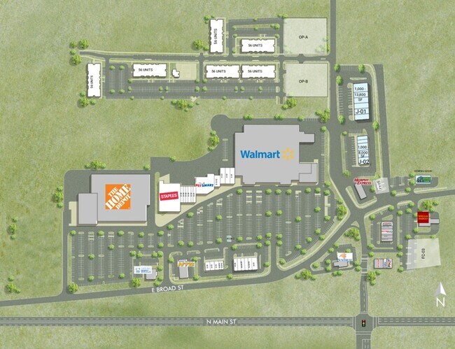 Plus de détails pour 732 N Judd Pky NE, Fuquay Varina, NC - Commerce de détail à louer