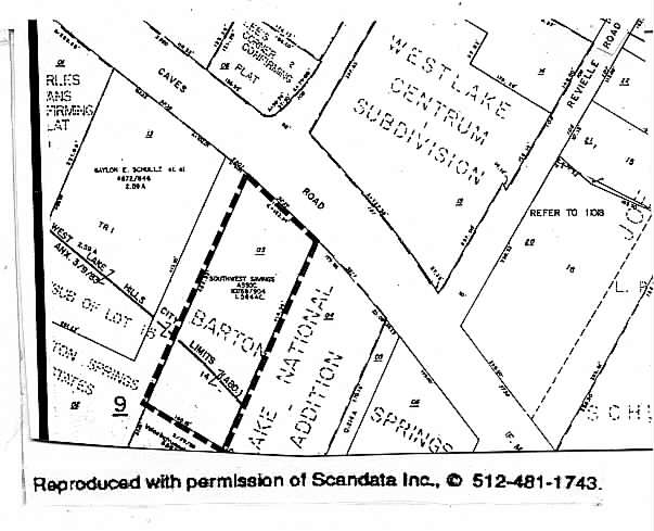 3839 Bee Caves Rd, Austin, TX à louer - Plan cadastral - Image 2 de 6