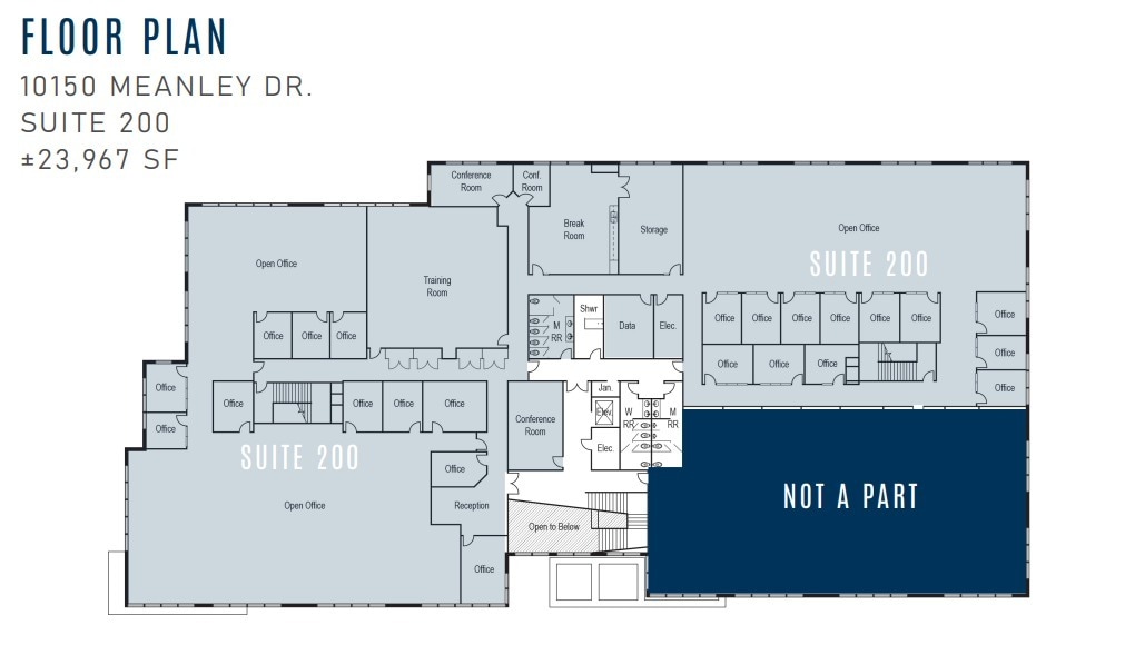 10150 Meanley Dr, San Diego, CA for lease Floor Plan- Image 1 of 2
