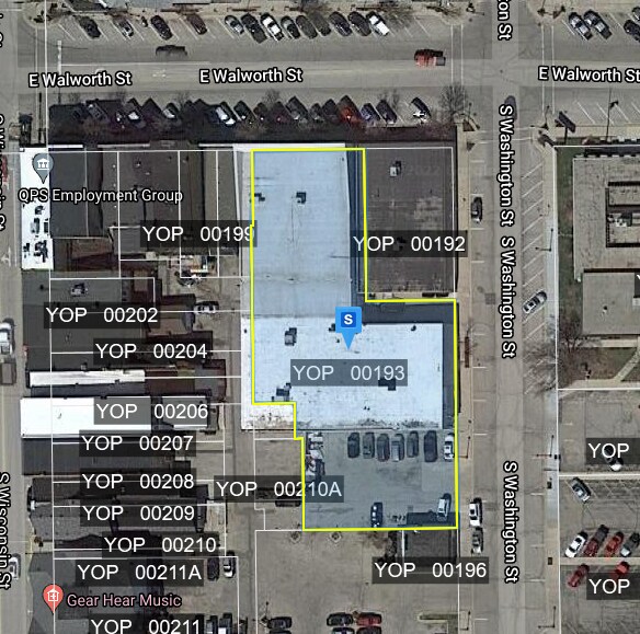 21 E Walworth St, Elkhorn, WI à vendre - Plan cadastral - Image 3 de 4
