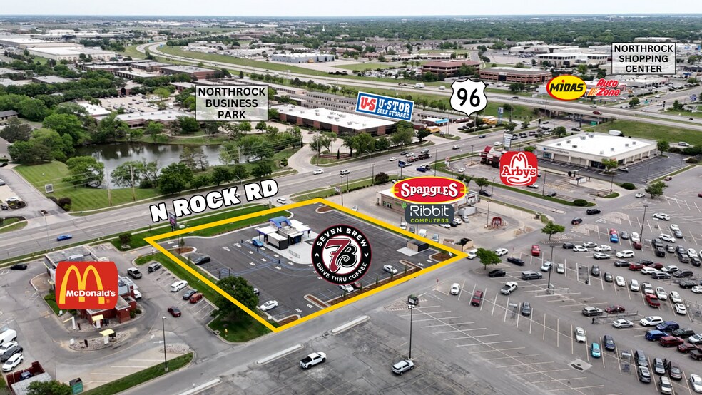 3505 N Rock Rd, Wichita, KS à vendre - Photo du bâtiment - Image 2 de 3