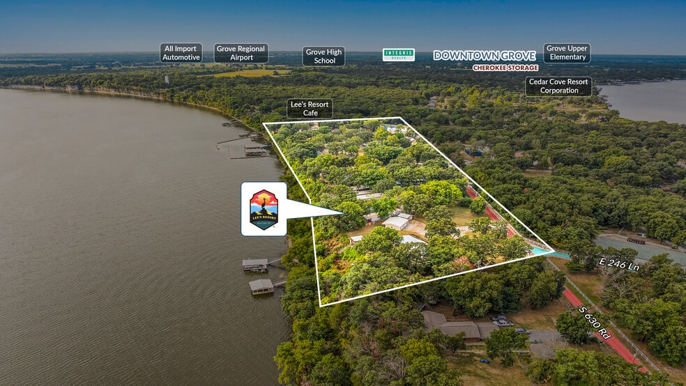 24800 S 630 Rd, Grove, OK à vendre - Photo du bâtiment - Image 3 de 7