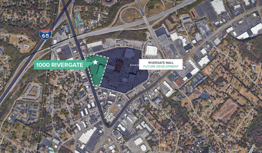1000 Rivergate Pky, Goodlettsville, TN - Aérien  Vue de la carte - Image1