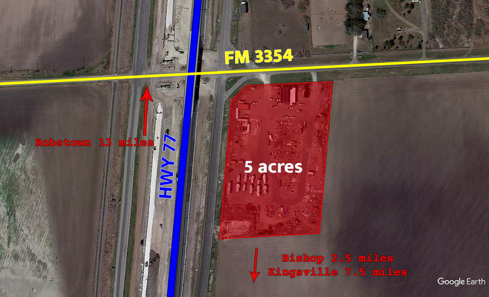 Hwy 77 Hwy, Bishop, TX for lease - Primary Photo - Image 1 of 2