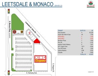 Plus de détails pour 820-890 S Monaco Pky, Denver, CO - Commerce de détail à louer