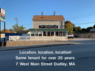 Plus de détails pour 7 W Main St, Dudley, MA - Bureau à louer