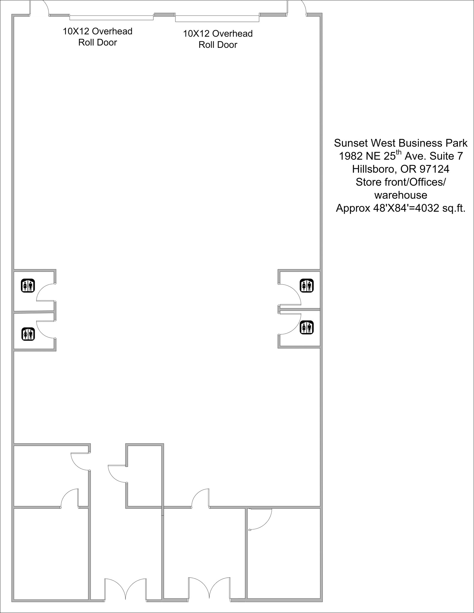 1960 NE 25th Ave, Hillsboro, OR for lease Site Plan- Image 1 of 1