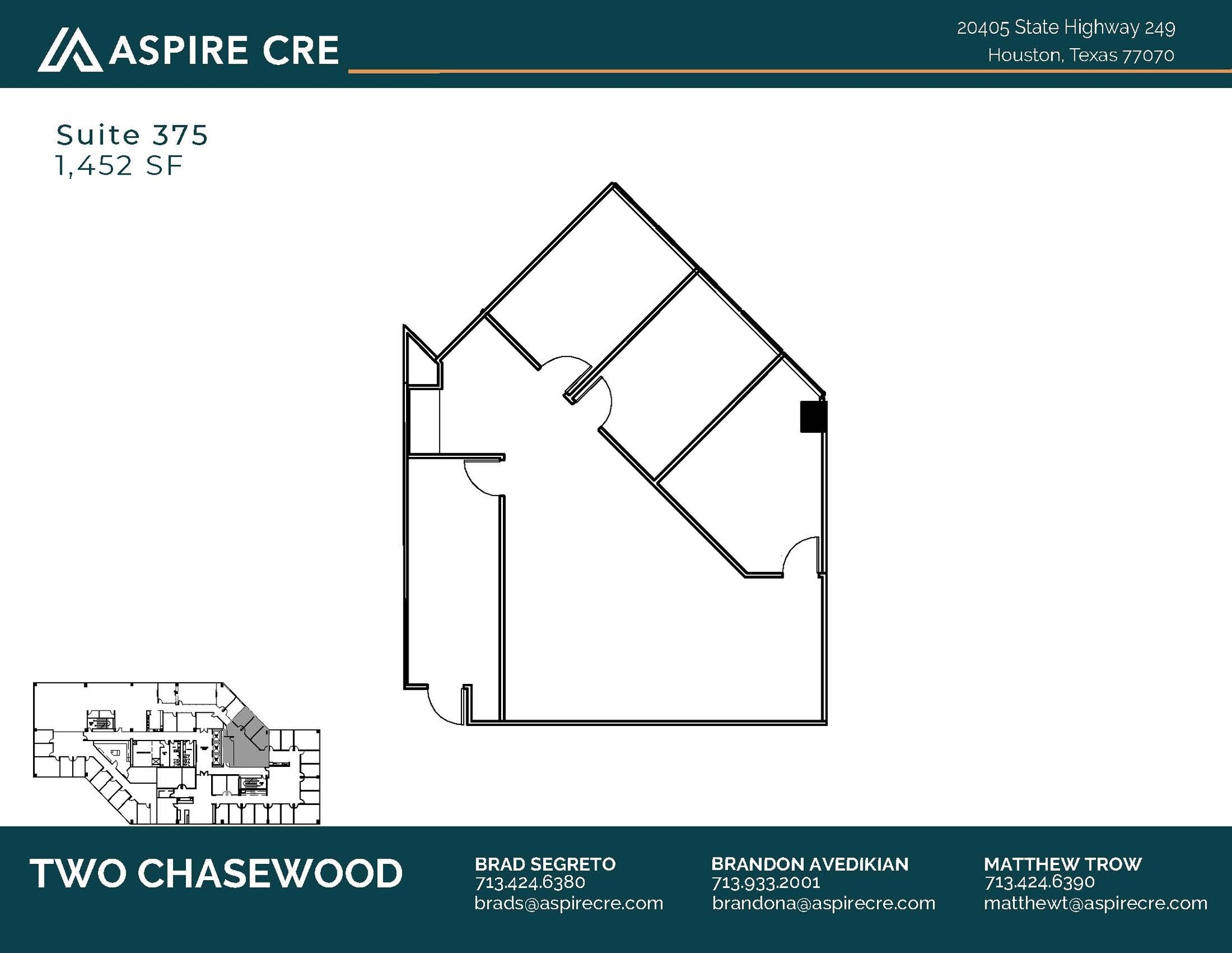 20333 State Highway 249, Houston, TX for lease Interior Photo- Image 1 of 1