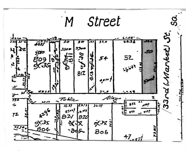 3300 Cady's Aly NW, Washington, DC à louer - Plan cadastral - Image 3 de 4
