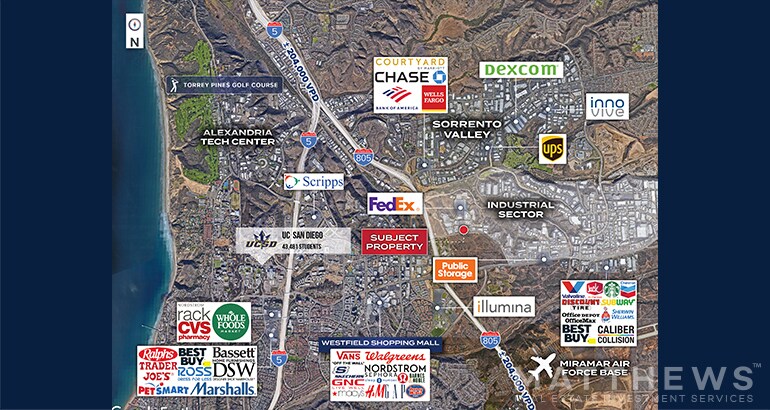 5266 Eastgate Mall, San Diego, CA à louer - Photo du bâtiment - Image 2 de 2