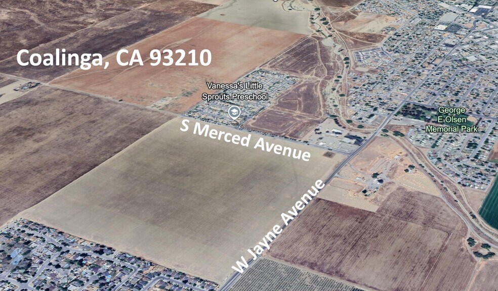 00 W. Jayne Avenue Ave, Coalinga, CA à vendre - Photo principale - Image 1 de 24