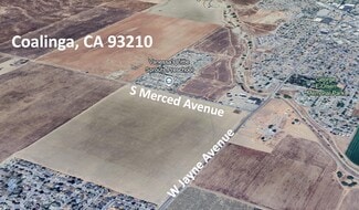 Plus de détails pour 00 W. Jayne Avenue Ave, Coalinga, CA - Terrain à vendre