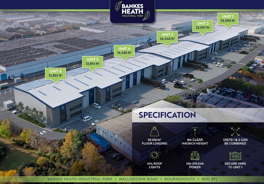 Wallisdown Rd, Bournemouth à louer - Aérien - Image 3 de 4