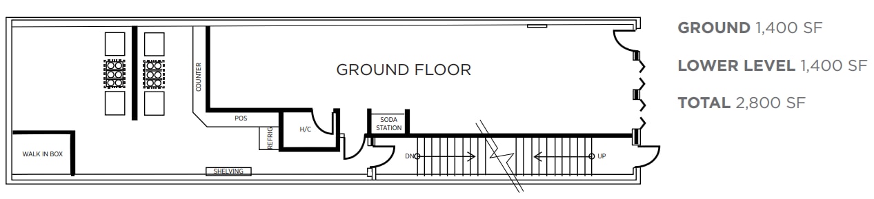 633 Second Ave, New York, NY à louer Plan d’étage- Image 1 de 3