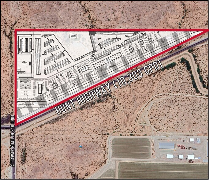 W Hunt Hwy, Florence, AZ à vendre - Plan de site - Image 2 de 2