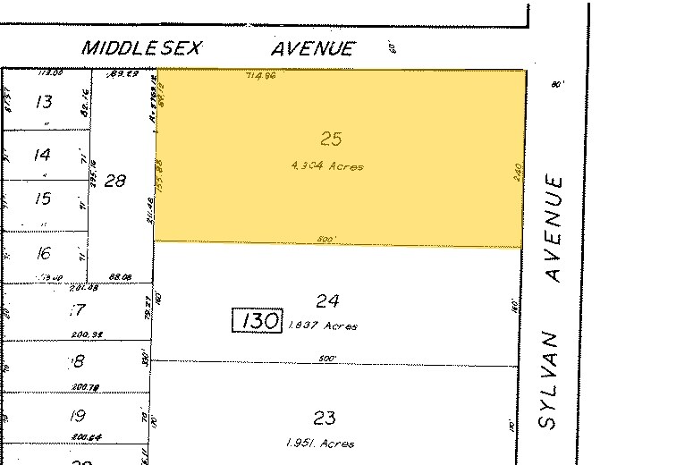 140 Sylvan Ave, Englewood Cliffs, NJ à louer - Plan cadastral - Image 2 de 6