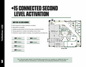 736 8 Av SW, Calgary, AB for lease Floor Plan- Image 1 of 1
