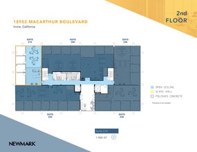 18952 MacArthur Blvd, Irvine, CA for lease Floor Plan- Image 1 of 1