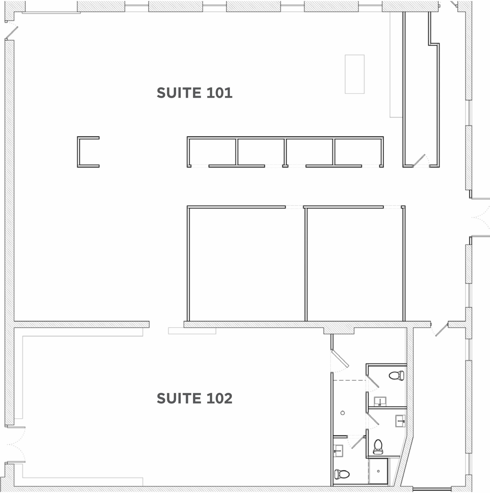 1821 W Hubbard St, Chicago, IL à louer Plan d’étage- Image 1 de 25
