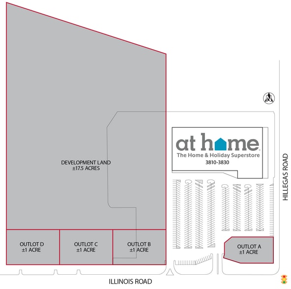 4120 Illinois Rd, Fort Wayne, IN for sale - Site Plan - Image 2 of 2