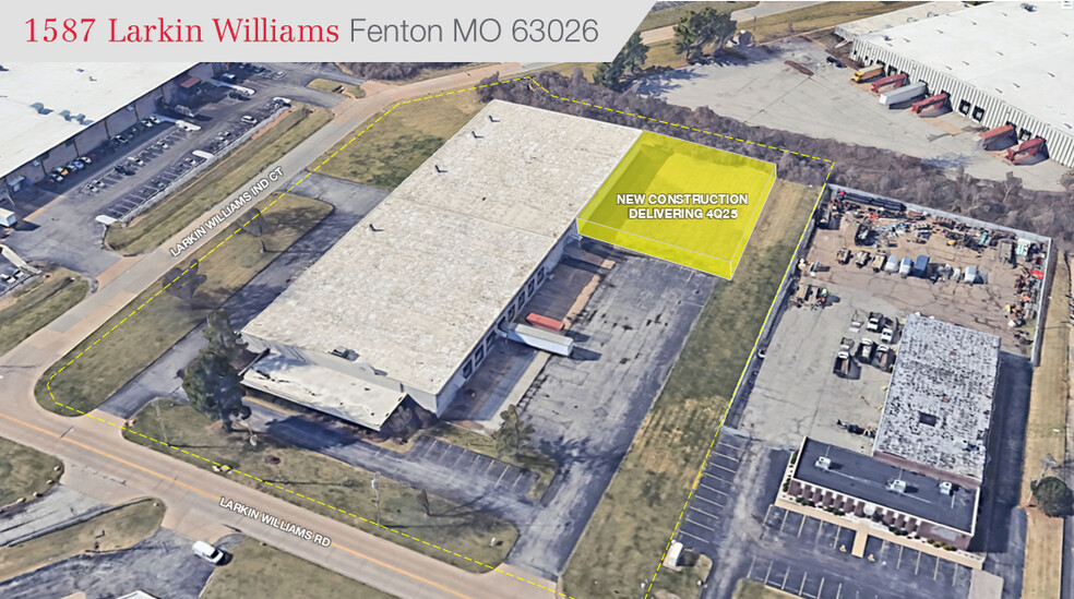 1587 Larkin Williams Rd, Fenton, MO for lease - Building Photo - Image 1 of 2