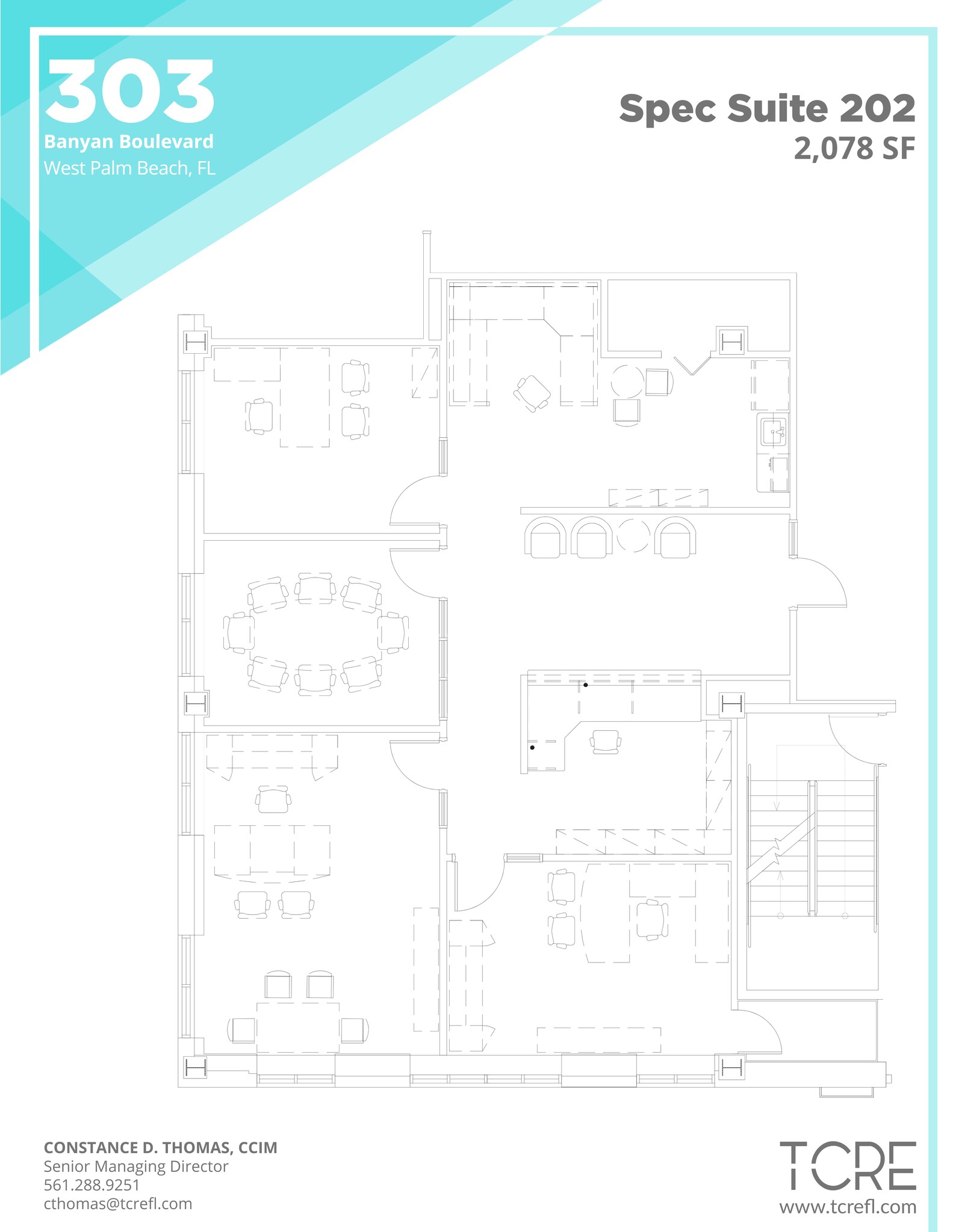 303 Banyan Blvd, West Palm Beach, FL for lease Site Plan- Image 1 of 1