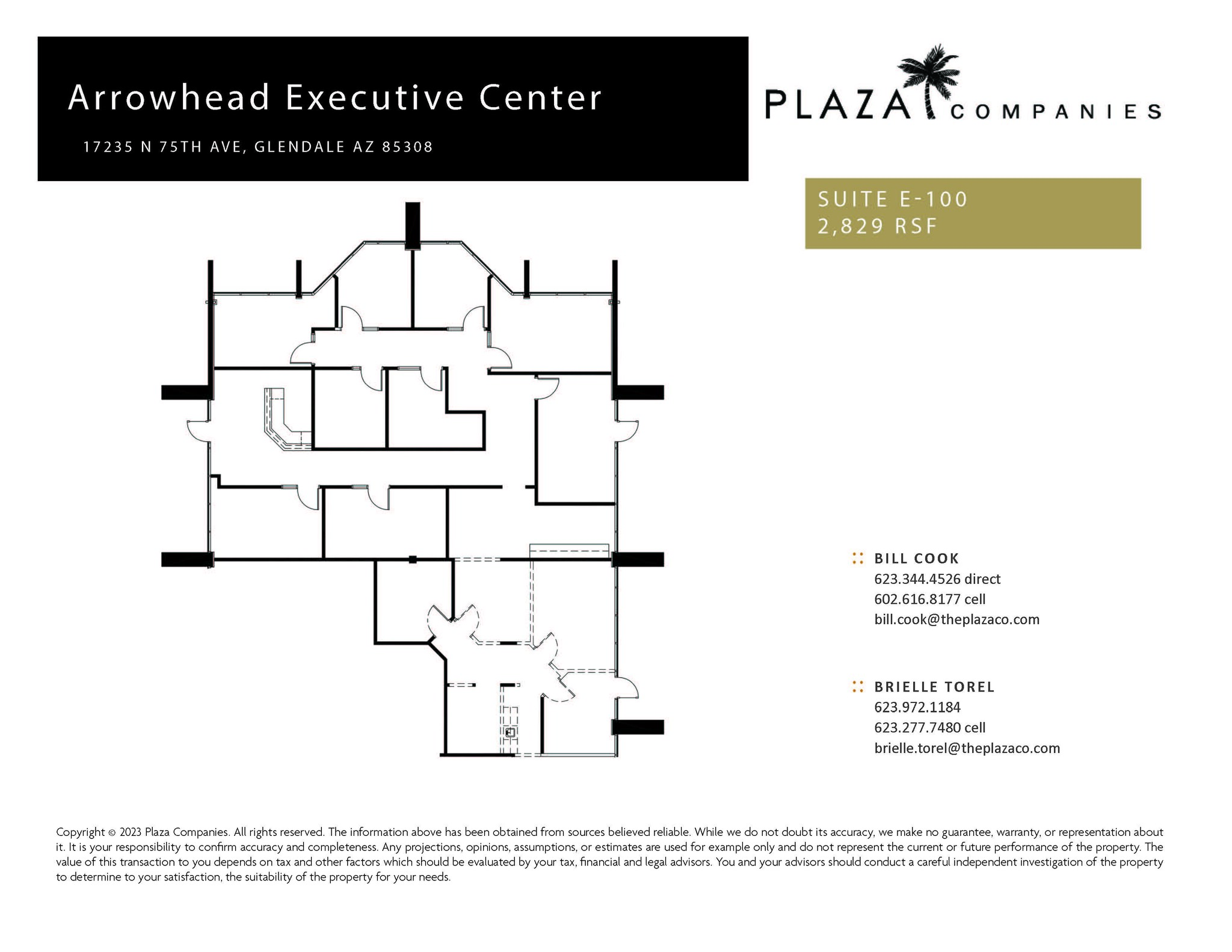 17235 N 75th Ave, Glendale, AZ for lease Floor Plan- Image 1 of 1