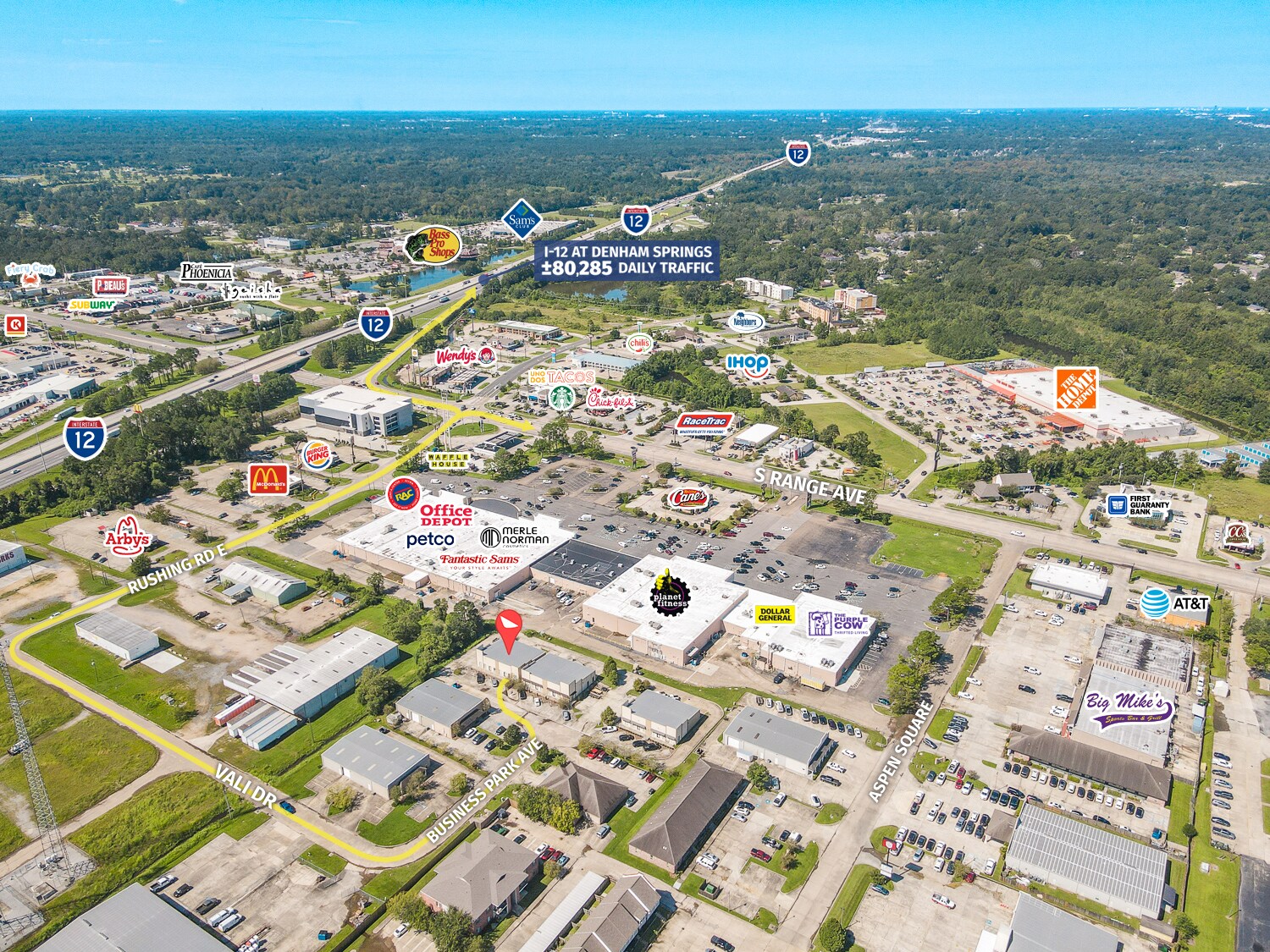 108 Business Park Dr, Denham Springs, LA à louer Photo principale- Image 1 de 10