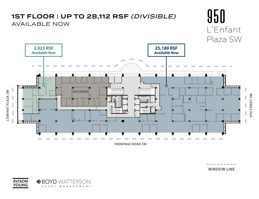 950 L'Enfant Plz SW, Washington, DC for lease Floor Plan- Image 1 of 1