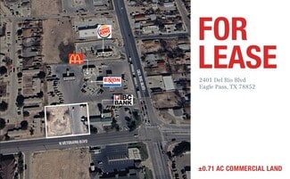 More details for 2401 Del Rio Blvd, Eagle Pass, TX - Land for Lease
