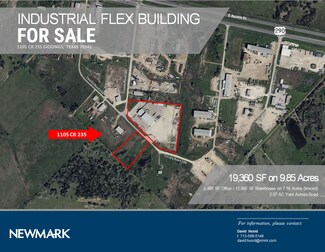 Plus de détails pour 1105 County Road 235 Giddings, Giddings, TX - Industriel à vendre