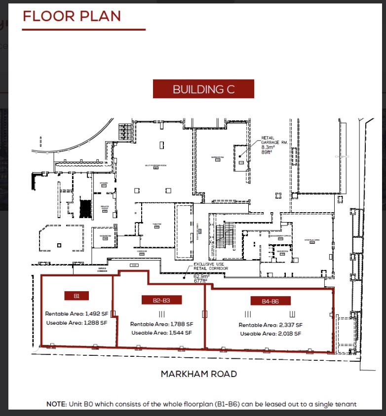 1-2 Meadowglen Pl, Toronto, ON for lease Floor Plan- Image 1 of 1