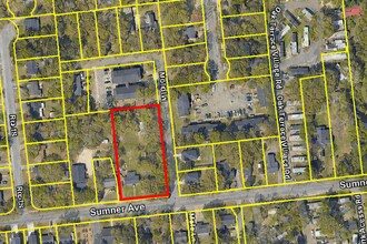 1628-1634 Sumner Ave, North Charleston, SC - Aérien Vue de la carte