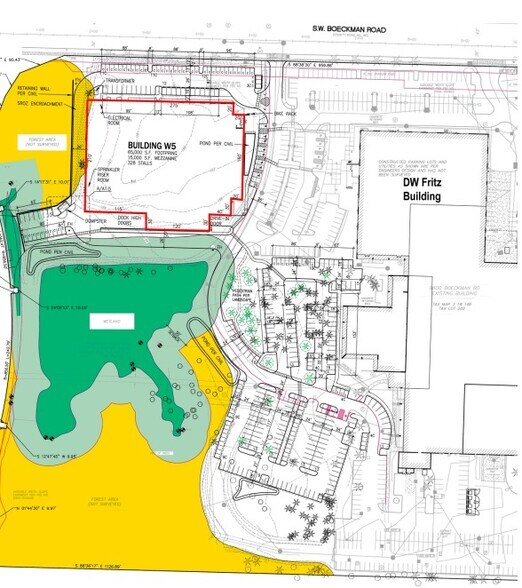 9900 SW Boeckman Rd, Wilsonville, OR for lease - Site Plan - Image 2 of 2