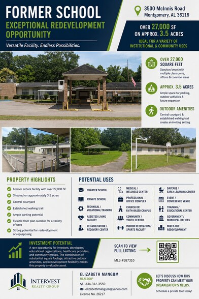 3500 McInnis Rd, Montgomery, AL à vendre - Photo du bâtiment - Image 2 de 4