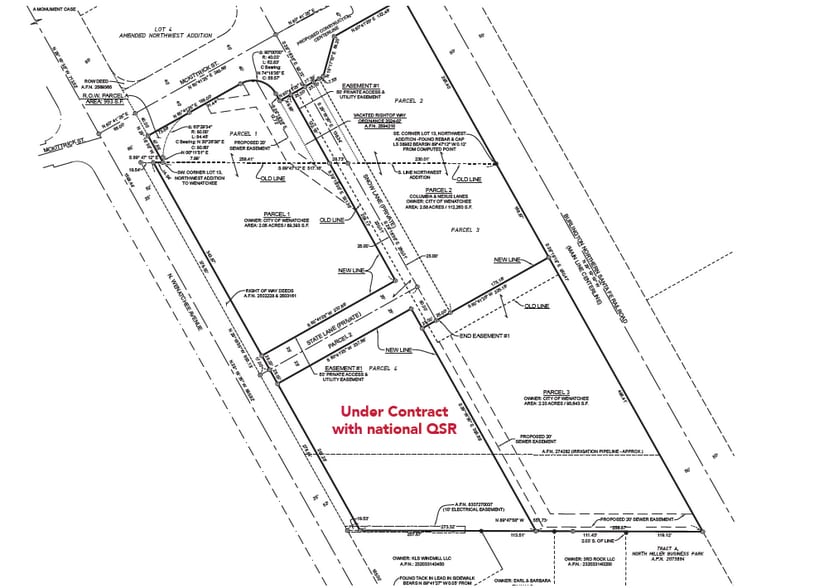 1567 N Wenatchee Ave, Wenatchee, WA à vendre - Plan de site - Image 3 de 3