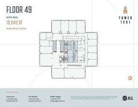1201 3rd Ave, Seattle, WA for lease Floor Plan- Image 1 of 1