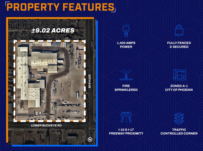 3502 W Lower Buckeye Rd, Phoenix, AZ à vendre - Photo du bâtiment - Image 2 de 5